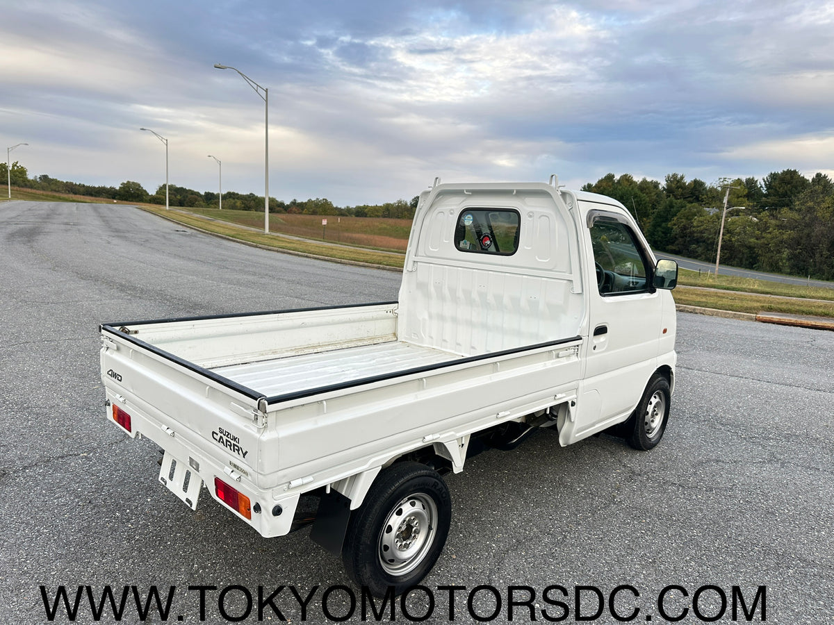 2000 SUZUKI CARRY - 4WD -FUEL INJECTED - 2 SPEED TRANSFER-CASE - A/C - ONLY 38k MILES — LOT#986