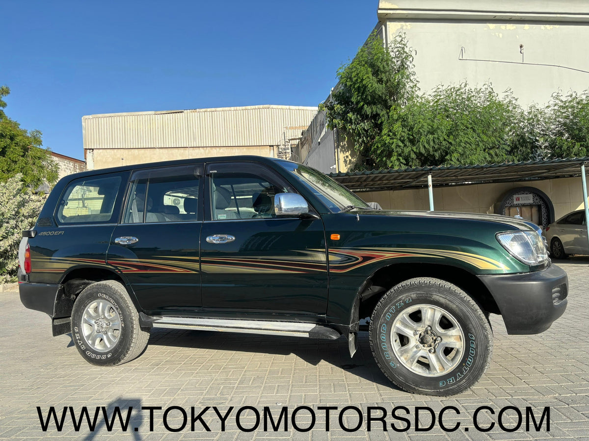 1998 TOYOTA LAND CRUISER HZJ105 GX - “GCC SPEC” - DIESEL- SOLID FRONT AXLE - DUAL FUEL TANKS