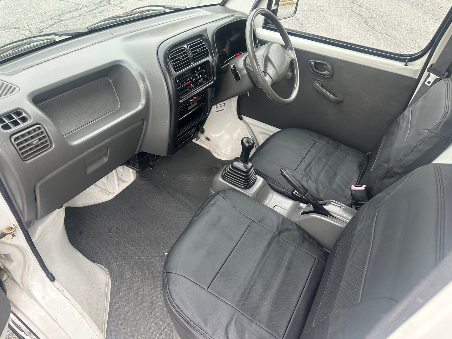 1999 SUZUKI CARRY TURBO - 4WD - A/C - FUEL INJECTION- 5 SPEED — LOT#711