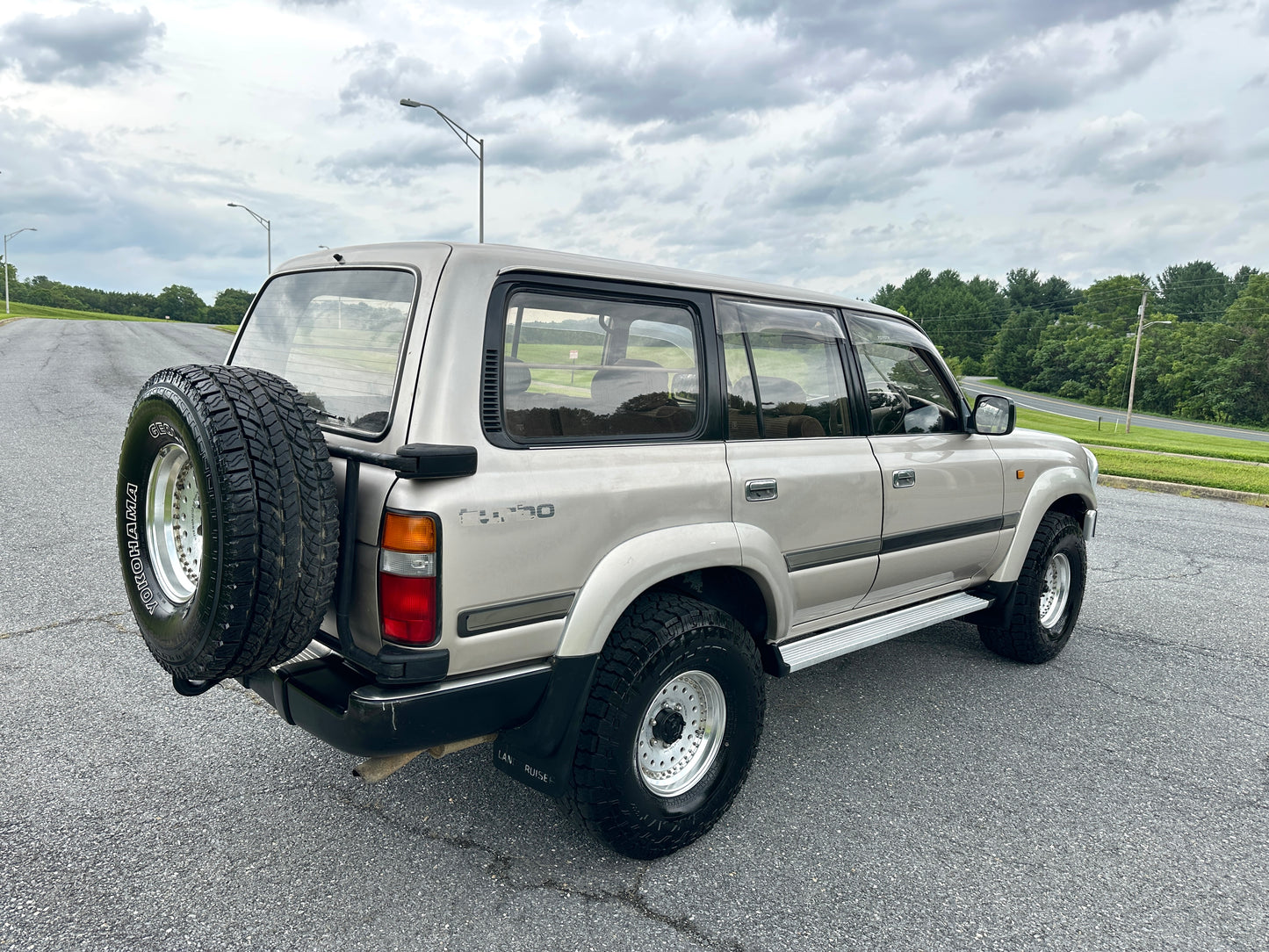 1991 TOYOTA LAND CRUISER HDJ81 VX 4WD - TURBO DIESEL - TRIPLE LOCKED — LOT#833