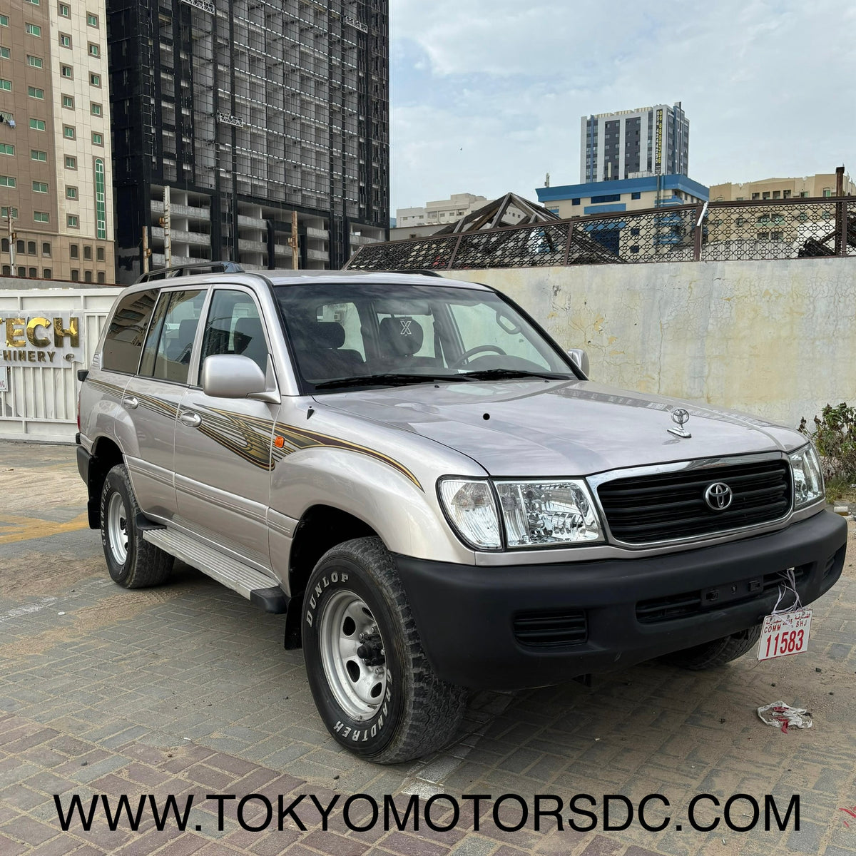 1999 TOYOTA LAND CRUISER HZJ105 GX - “GCC SPEC” - DIESEL- SOLID FRONT AXLE - DUAL FUEL TANKS