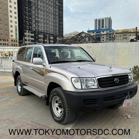 1999 TOYOTA LAND CRUISER HZJ105 GX - “GCC SPEC” - DIESEL- SOLID FRONT AXLE - DUAL FUEL TANKS
