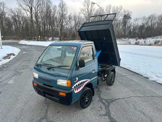 1998 SUZUKI CARRY CUSTOM DUMP 4WD - A/C — LOT#745