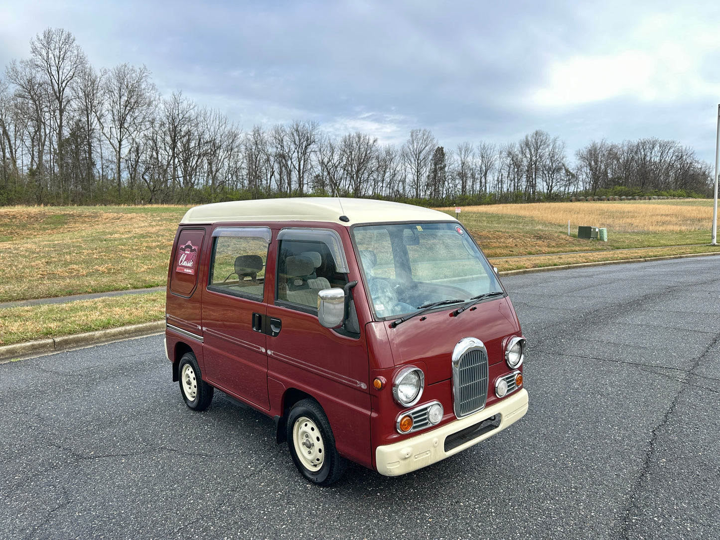 1995 SUBARU SAMBAR DIAS CLASSIC - 5 SPEED MANUAL — Lot#825