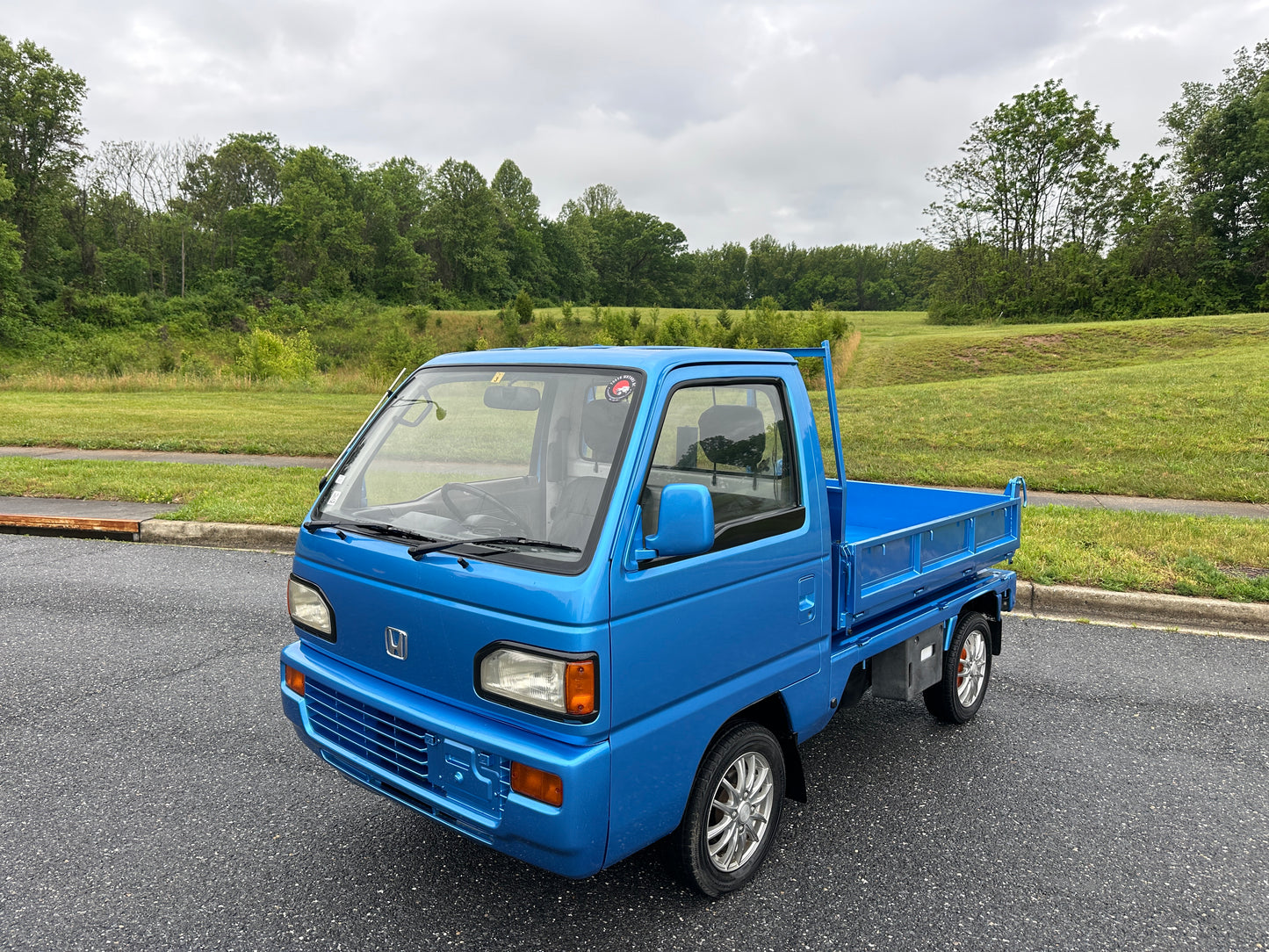 1991 HONDA ACTY ATTACK DUMP 4WD - DIFF LOCK - A/C - CUSTOM PAINTJOB — LOT#911
