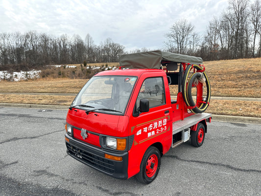 1995 DAIHATSU HIJET FIRE TRUCK 4WD - 2,760 Miles — LOT#756