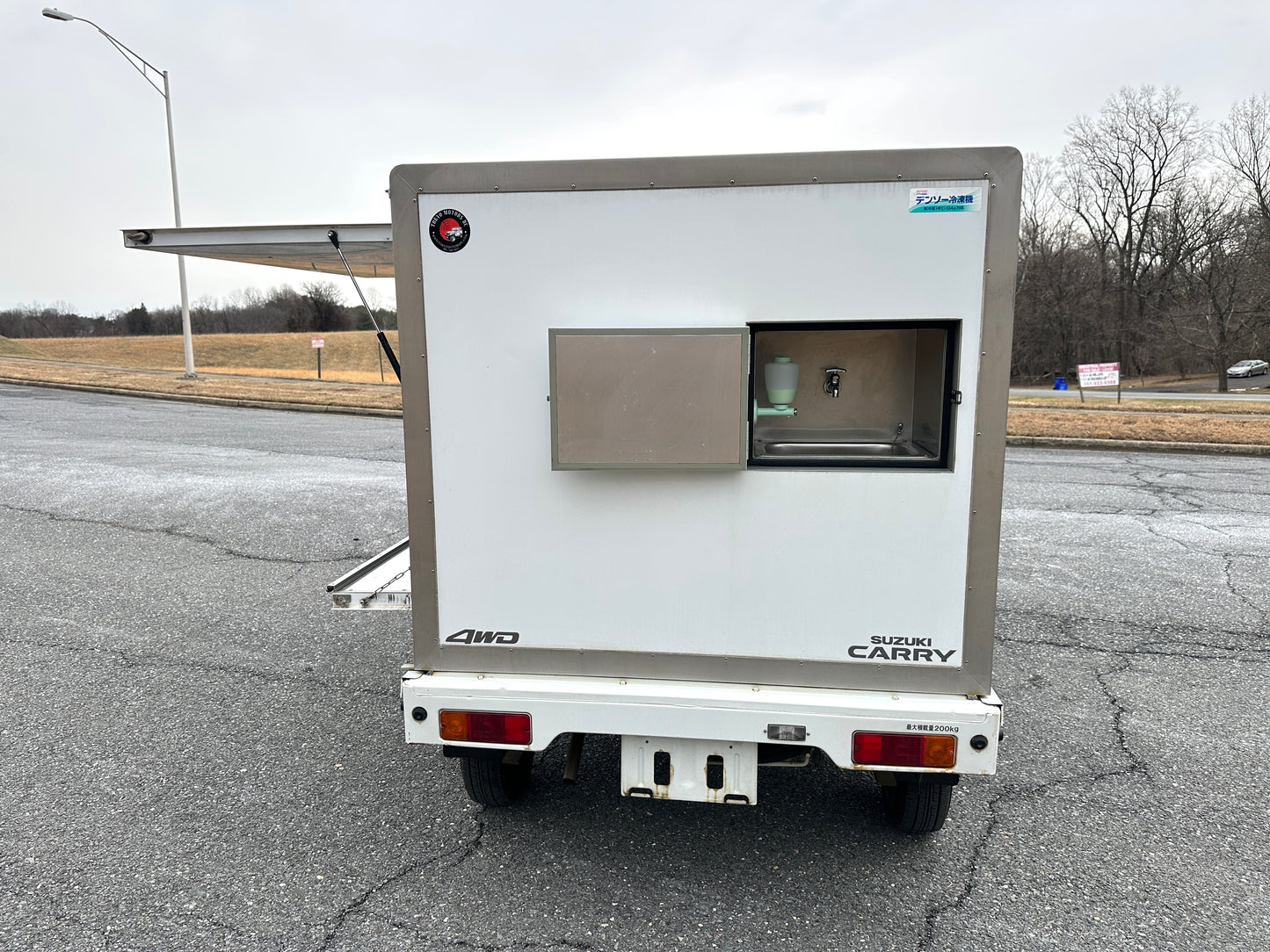 2000 SUZUKI CARRY REFRIGERATED FOOD TRUCK - 4WD — LOT#779