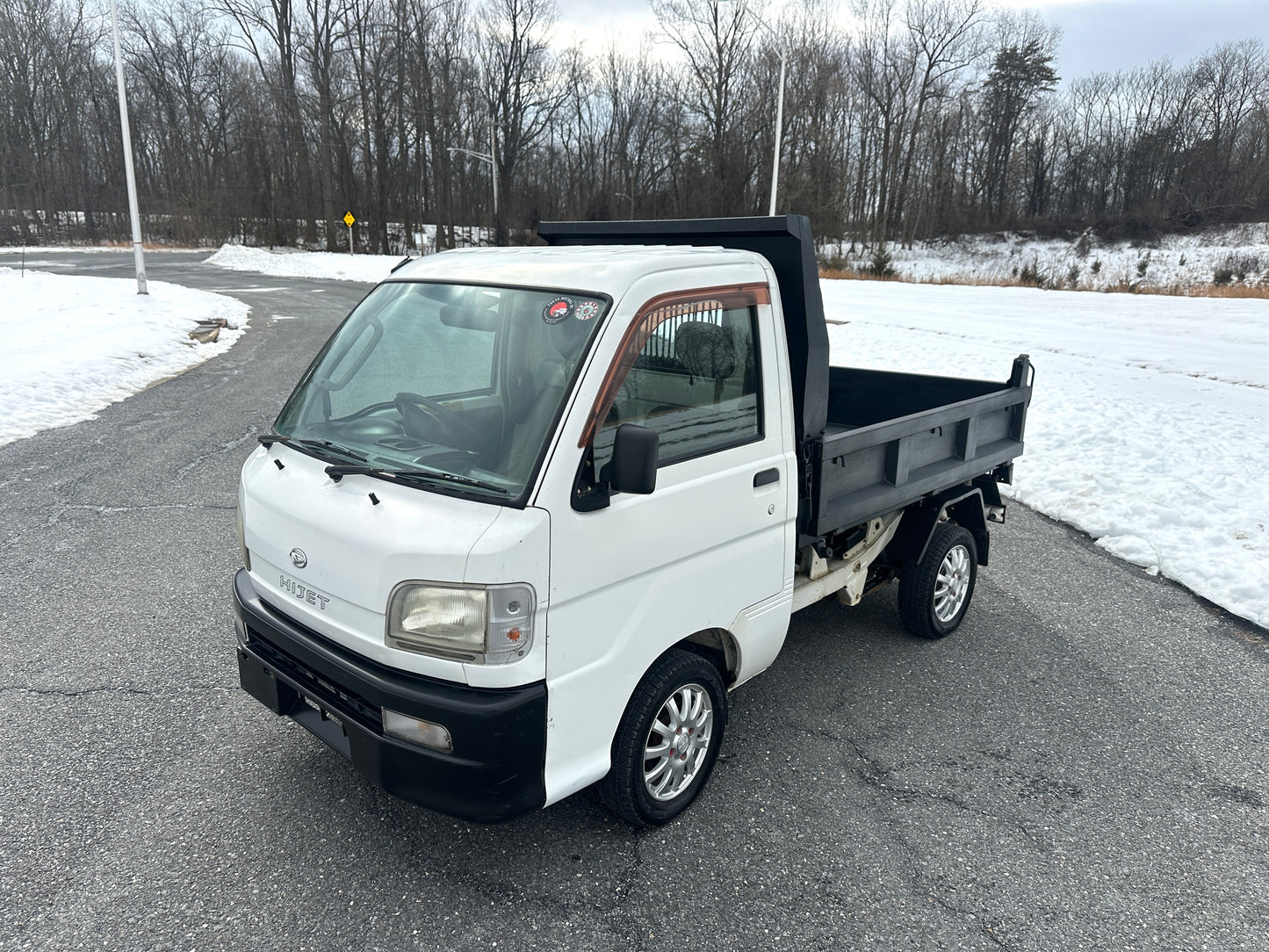 1999 DAIHATSU HIJET HEAVY-DUTY PTO DUMP - 4WD - FUEL INJECTED - 2 SPEED TRANSFERCASE — LOT#732