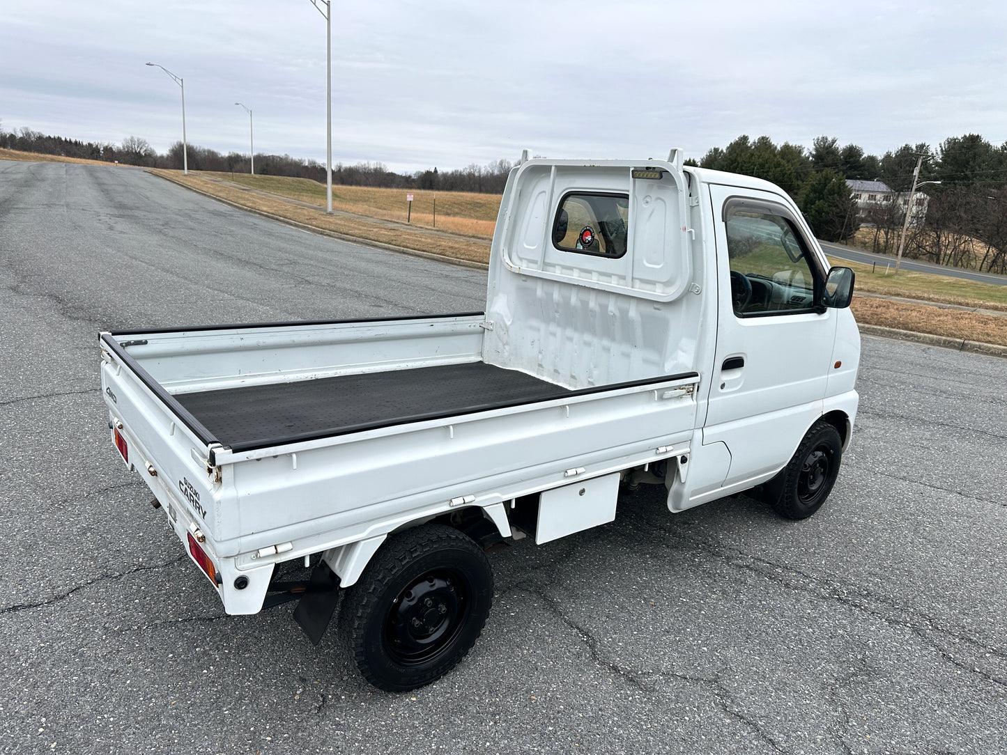 1999 SUZUKI CARRY -4WD -FUEL INJECTED -2 SPEED TRANSFER-CASE -A/C — LOT#754