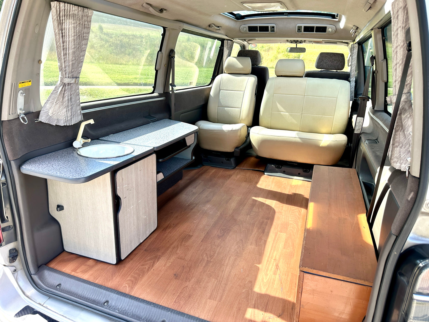 1999 TOYOTA HIACE SUPER CUSTOM G, PLEASURE WAGON CHARME KZH106