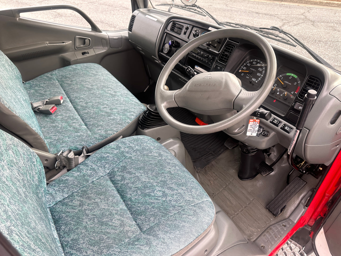 1999 MITSUBISHI CANTER FE53EB JAPANESE FIRE TRUCK - DIESEL - 13k Miles — LOT#723