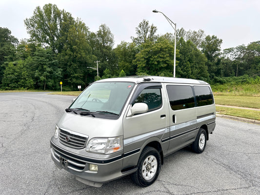 2000 TOYOTA HIACE SUPER CUSTOM G 4WD — INTERCOOLER TURBO DIESEL — LOT#614