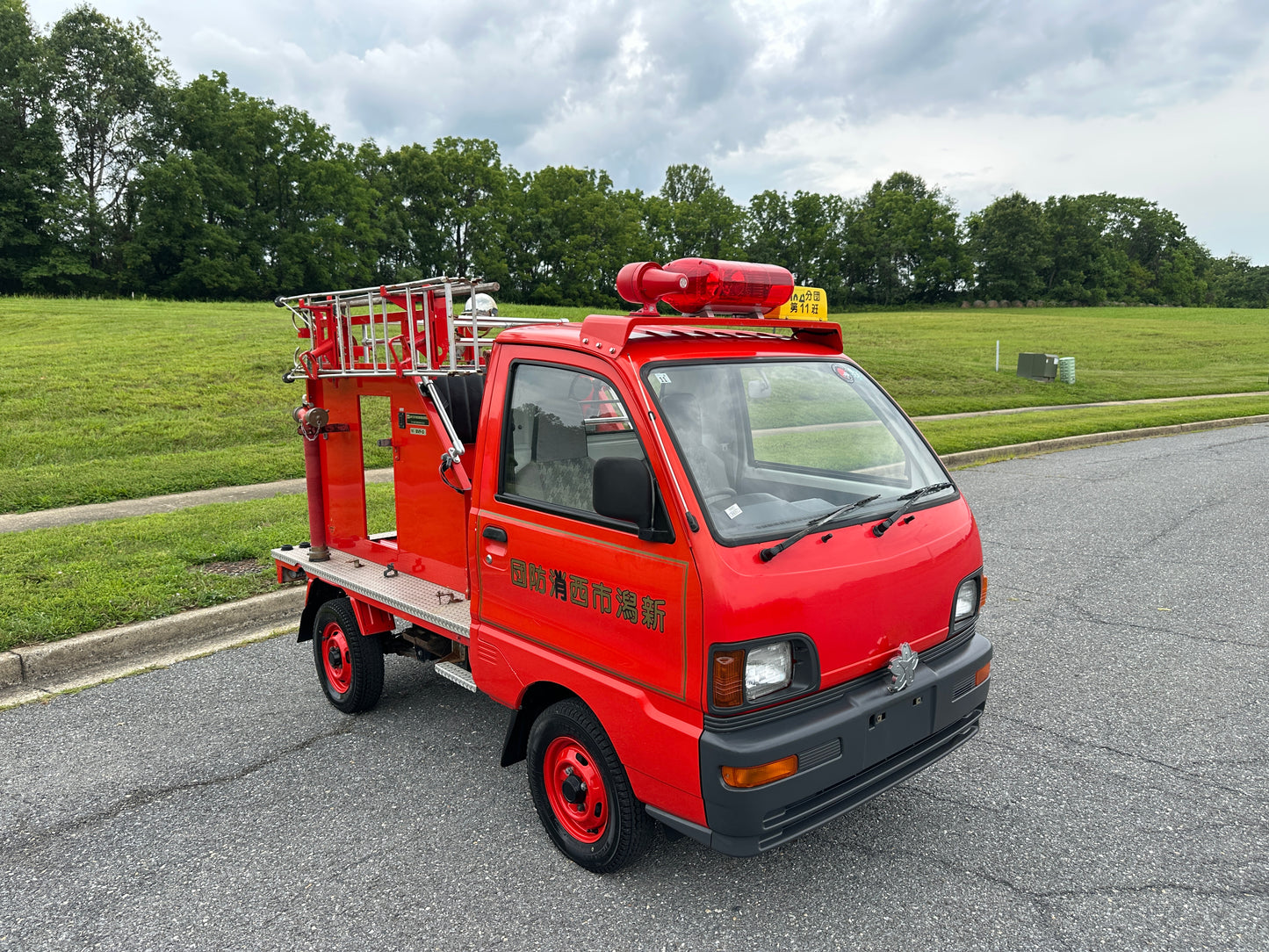 1994 MITSUBISHI MINICAB FIRE TRUCK 4WD V-U42T — LOT#885