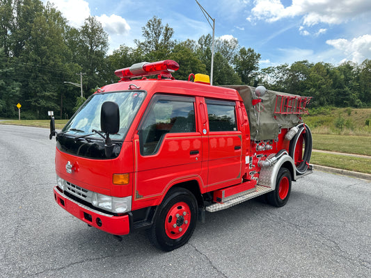 1998 TOYOTA DYNA BU172 JAPANESE FIRE TRUCK - 4WD - DIESEL — LOT#615