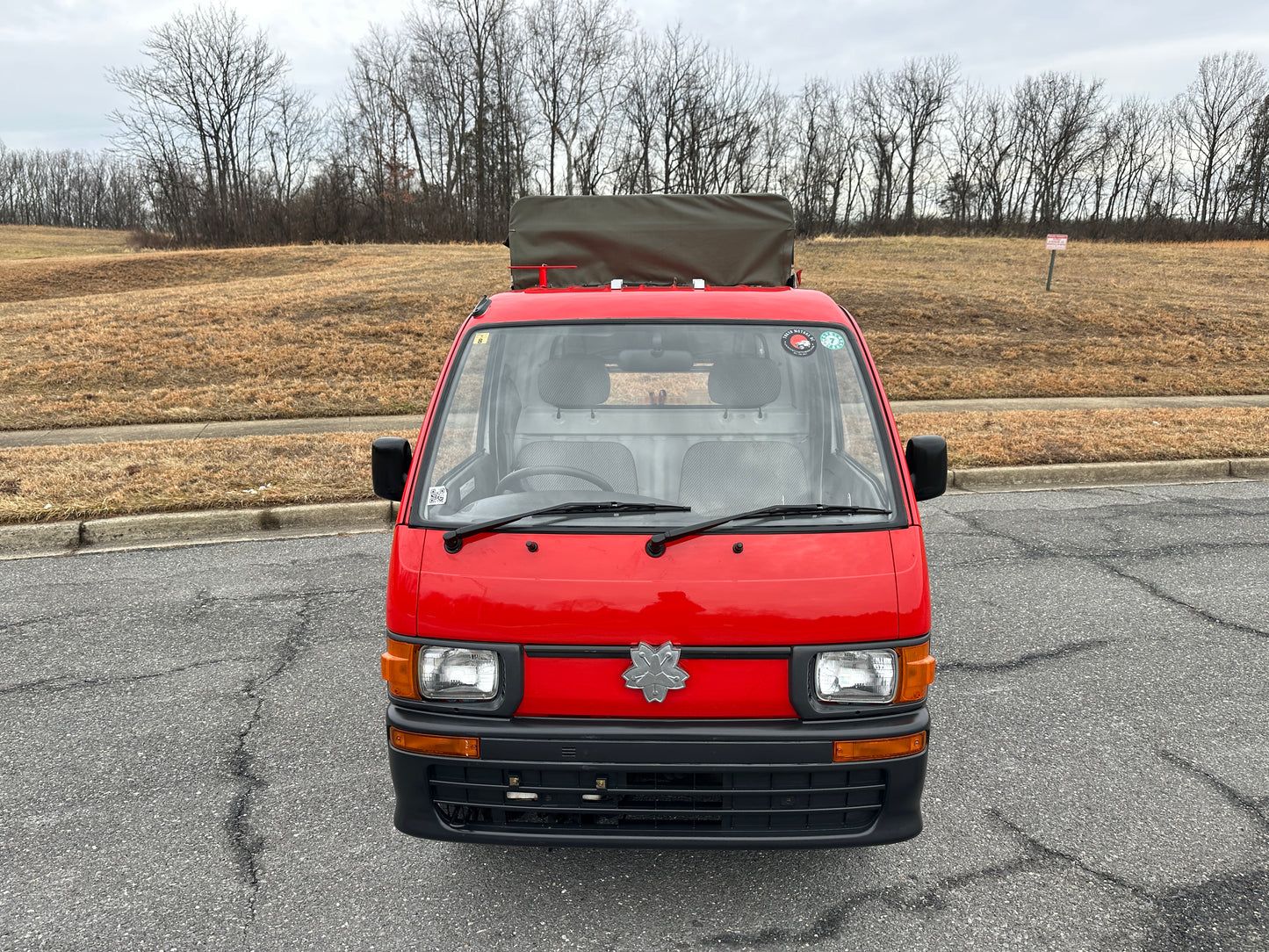1995 DAIHATSU HIJET FIRE TRUCK 4WD - 2,760 Miles — LOT#756