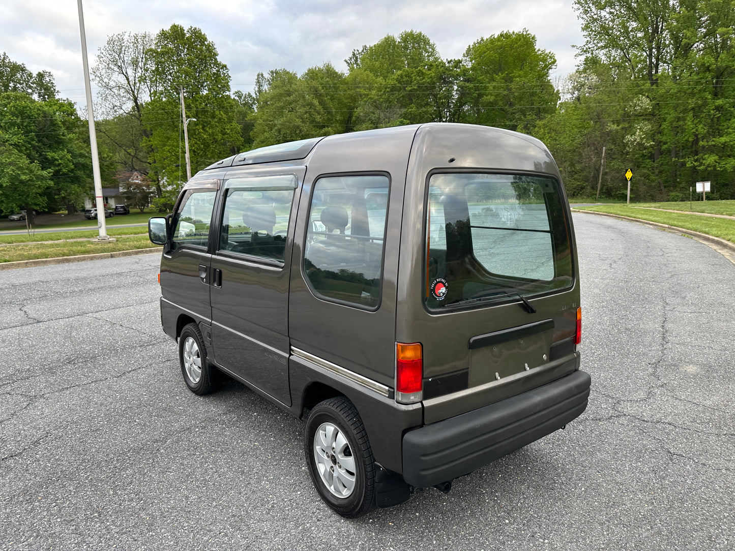1992 SUBARU SAMBAR DIAS V-KV4 4WD - 5 SPEED — LOT#817