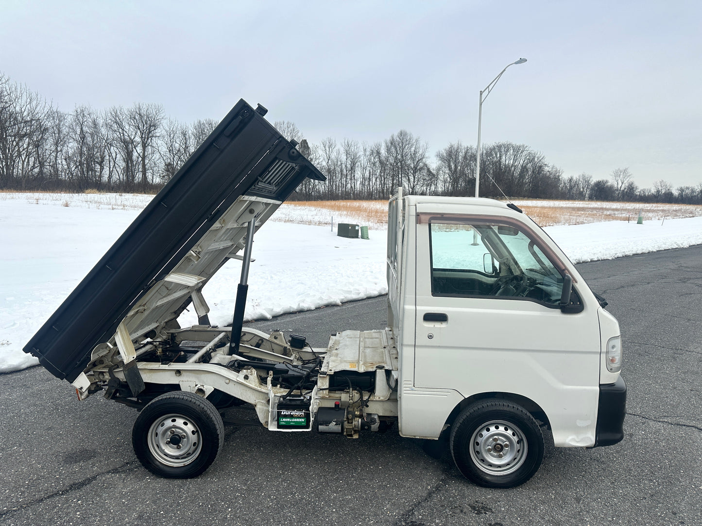 1999 DAIHATSU HIJET DUMP 4WD FUEL INJECTED - 2 SPEED TRANSFERCASE - DIFF LOCK - A/C — LOT#732
