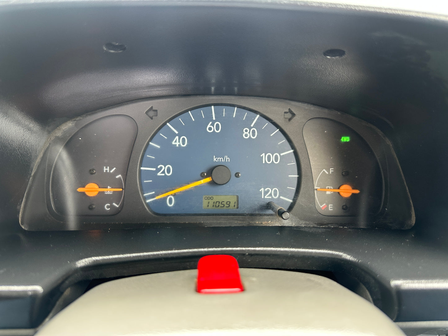 1999 SUZUKI CARRY -4WD -FUEL INJECTED -2 SPEED TRANSFER-CASE -A/C - POWER STEERING — LOT#627