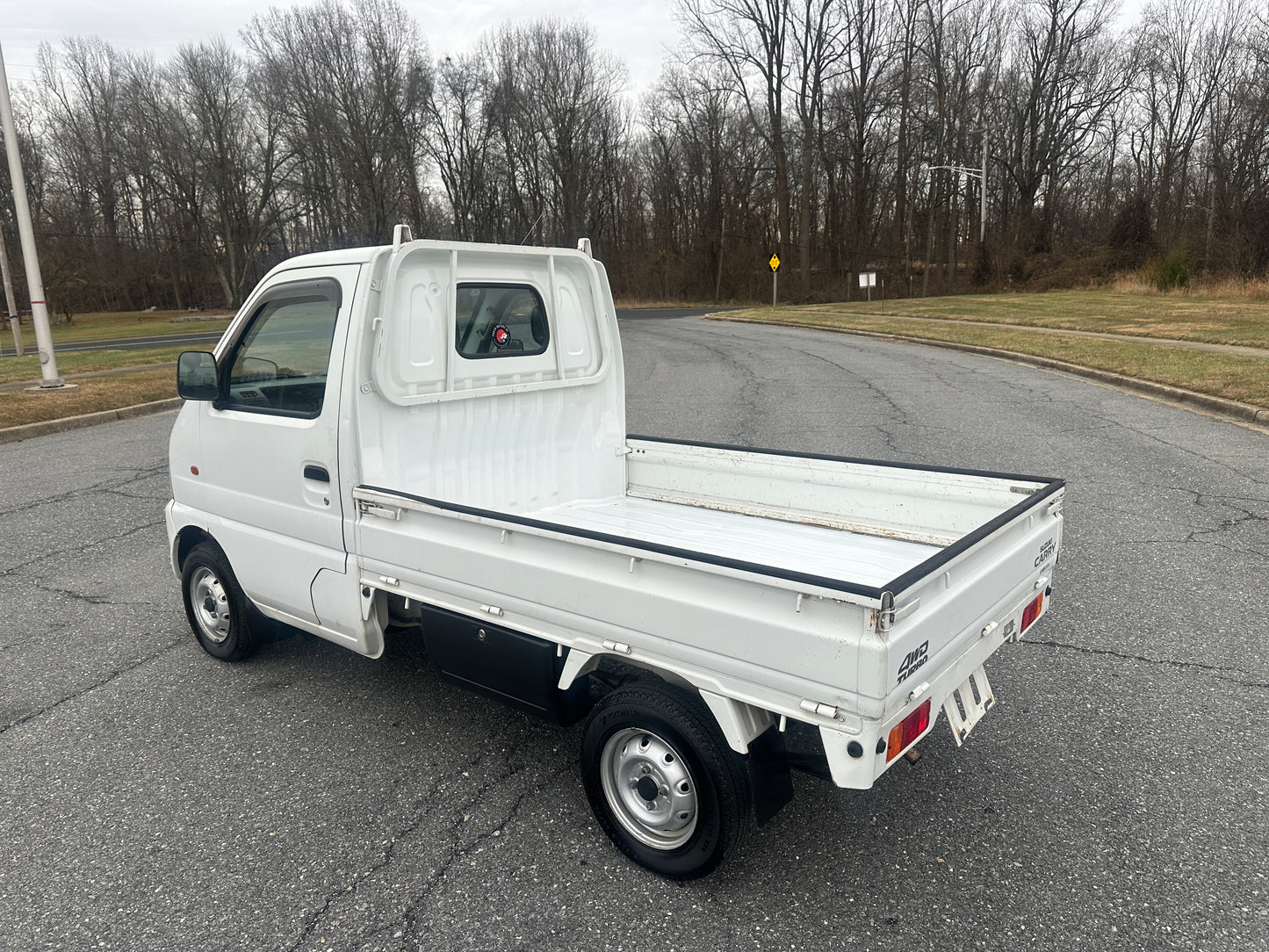 1999 SUZUKI CARRY TURBO - 4WD - A/C - FUEL INJECTION- 5 SPEED — LOT#711