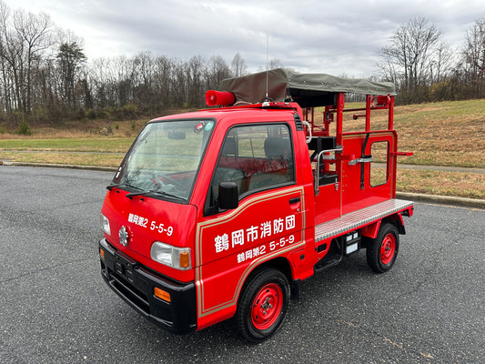 1995 SUBARU SAMBAR FIRE TRUCK 4WD - 3,278 MILES — LOT#717