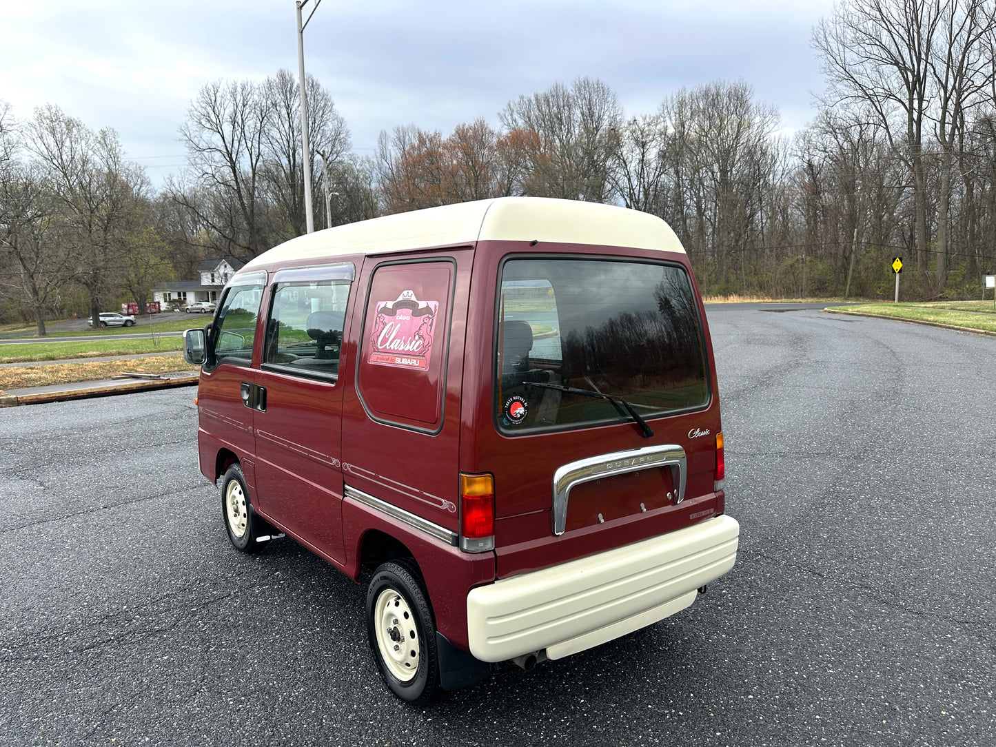1995 SUBARU SAMBAR DIAS CLASSIC - 5 SPEED MANUAL — Lot#825