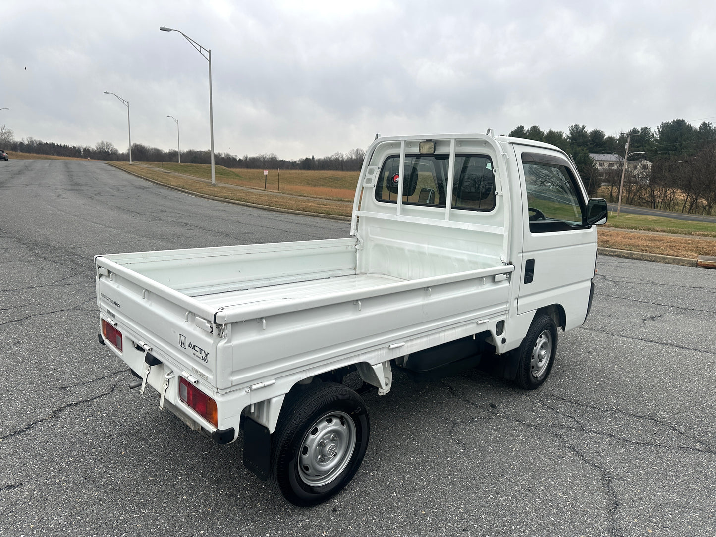 1998 HONDA ACTY ATTACK 4WD - DIFF LOCK - 19K MILES — LOT#710