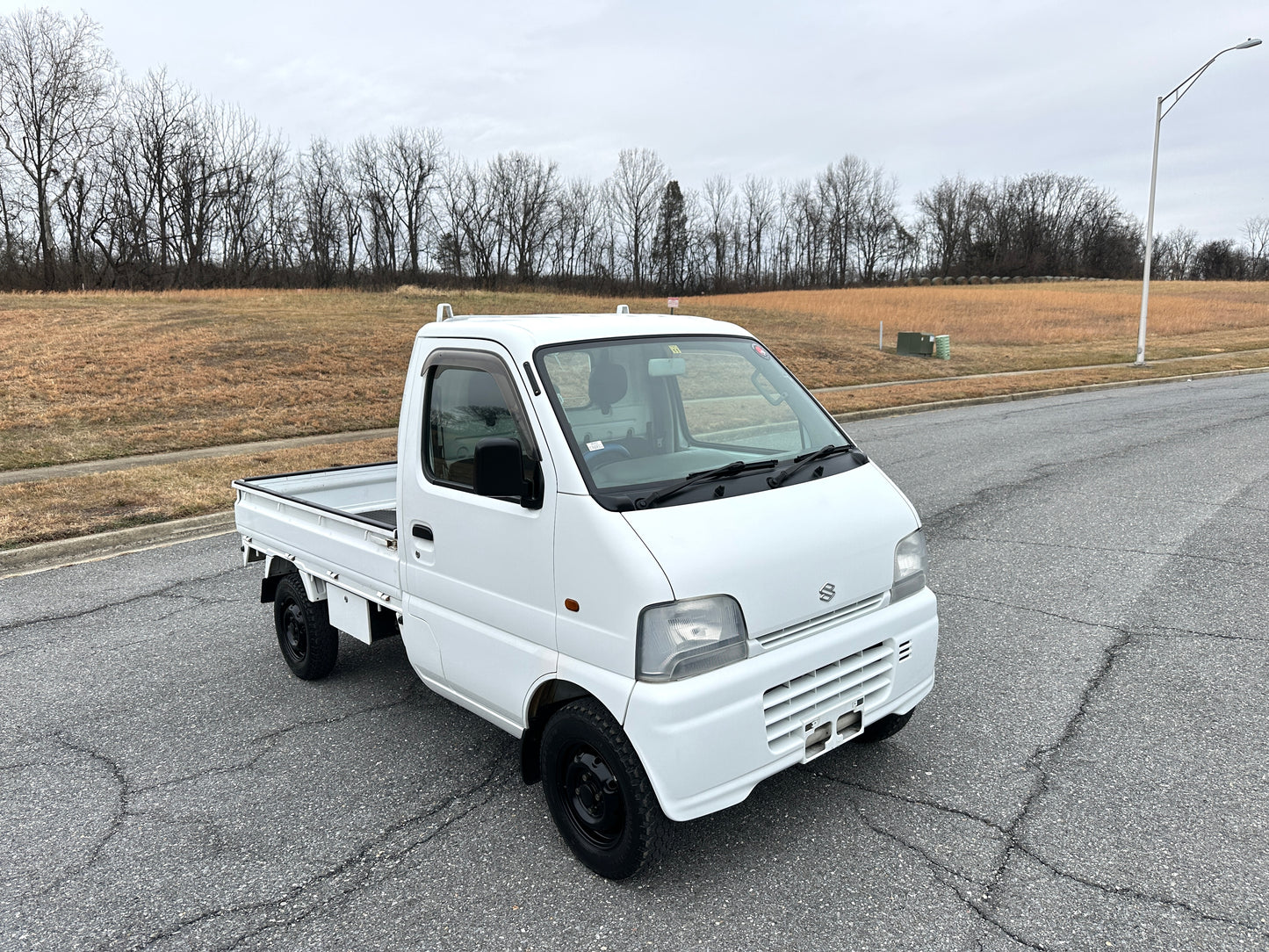 1999 SUZUKI CARRY -4WD -FUEL INJECTED -2 SPEED TRANSFER-CASE -A/C — LOT#754