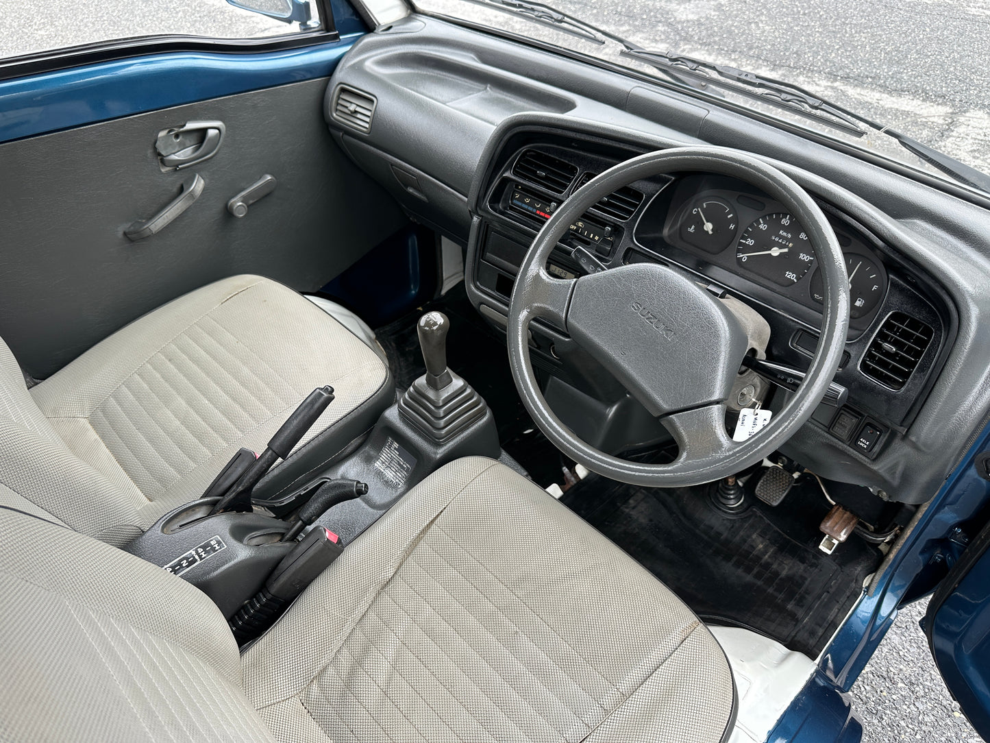 1992 SUZUKI CARRY 3-WAY DUMP 4WD — LOT#835