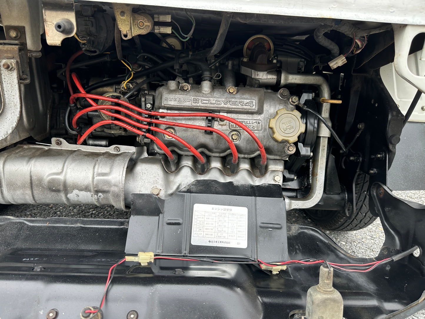 1998 SUBARU SAMBAR SPECIAL 4WD - A/C — LOT#668