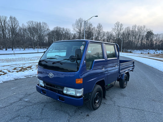 2000 TOYOTA TOYOACE LY162 DOUBLE-CAB - 4WD - DIESEL — LOT#775