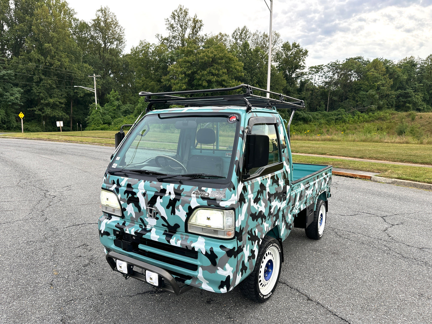 1997 HONDA ACTY SDX 4WD - A/C - FULLY CUSTOMIZED & SERVICED — LOT#640
