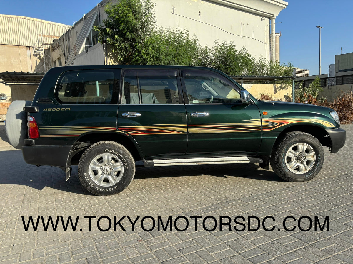 1998 TOYOTA LAND CRUISER HZJ105 GX - “GCC SPEC” - DIESEL- SOLID FRONT AXLE - DUAL FUEL TANKS