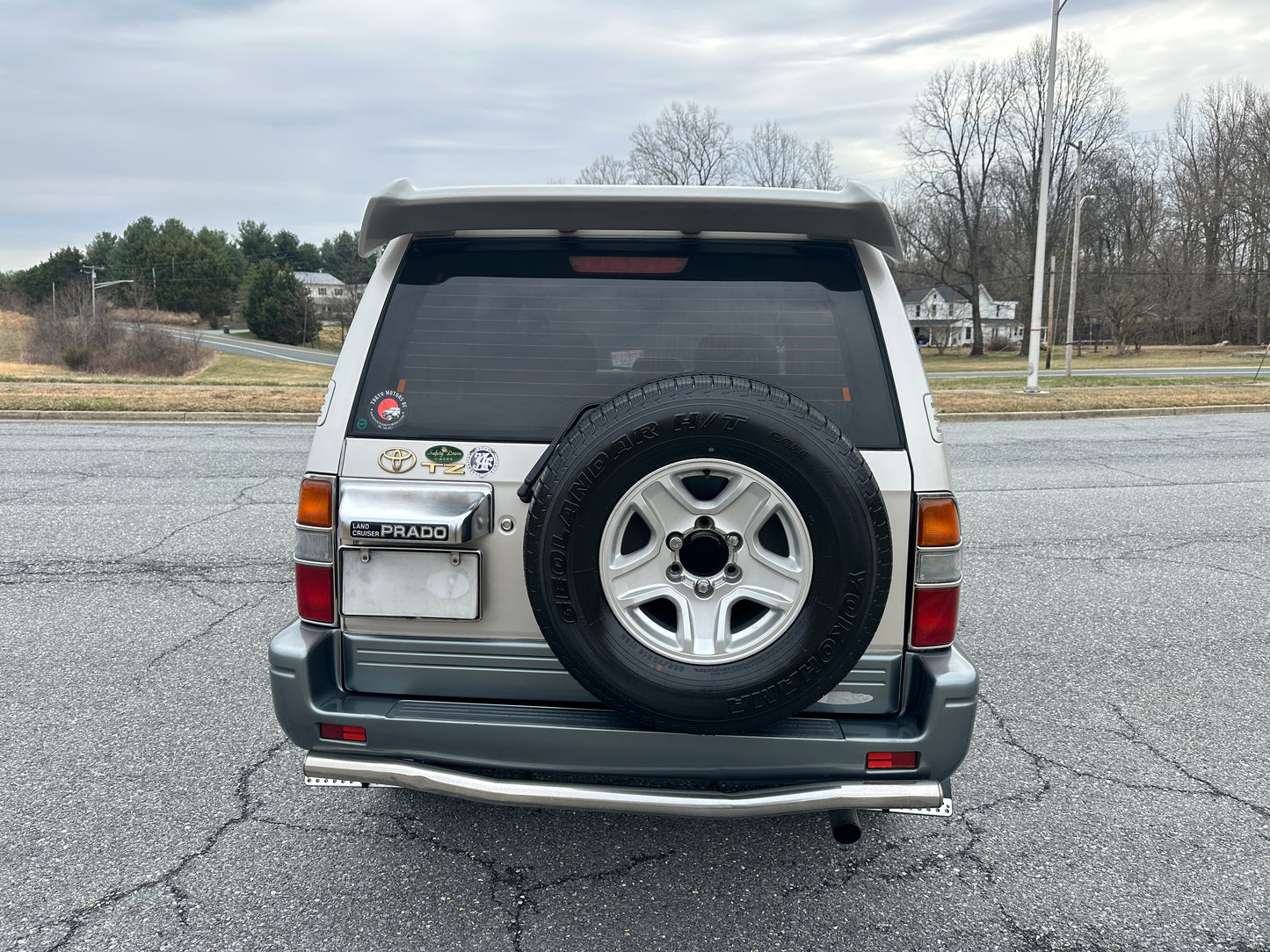 1997 Toyota Land Cruiser Prado TZ 4WD - Intercooled Turbo Diesel - Center Locking Differential — LOT#814