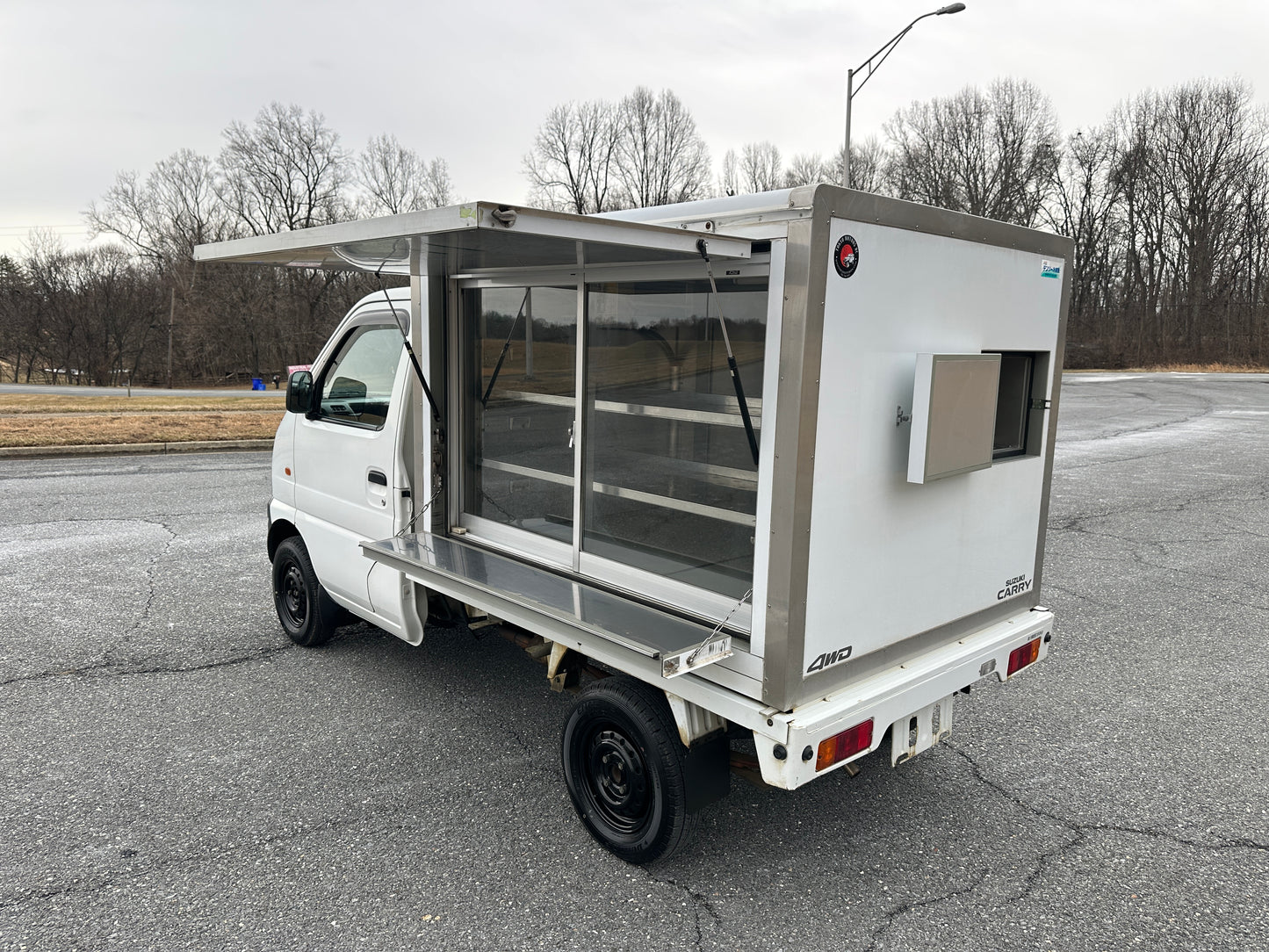 2000 SUZUKI CARRY REFRIGERATED FOOD TRUCK - 4WD — LOT#779