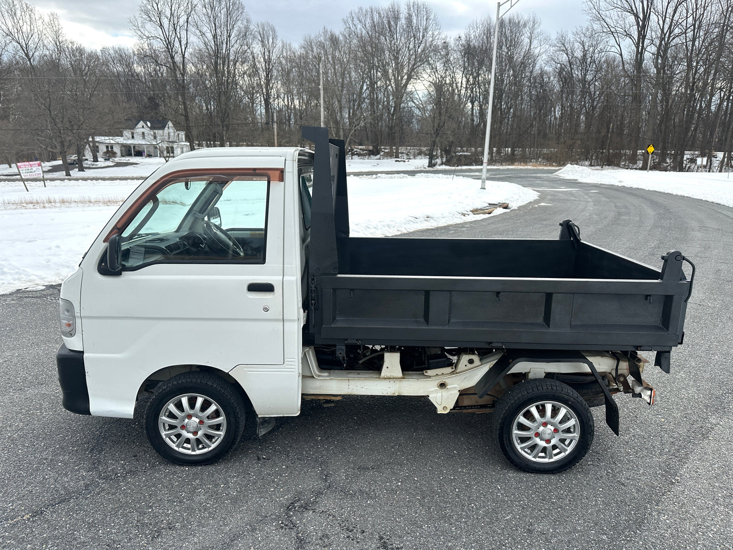1999 DAIHATSU HIJET HEAVY-DUTY PTO DUMP - 4WD - FUEL INJECTED - 2 SPEED TRANSFERCASE — LOT#732