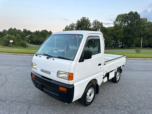 1996 SUZUKI CARRY 4WD - DIFF LOCK & AXLE LOCK - 2 SPEED TRANSFER-CASE - 20k Miles — LOT#558