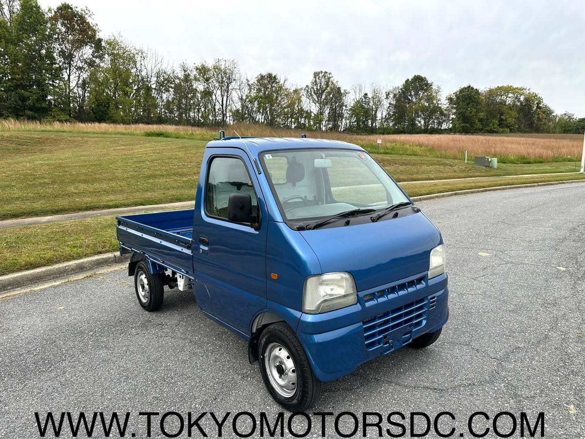 2000 SUZUKI CARRY 4WD - AUTOMATIC TRANSMISSION - AIR CONDITIONING - CUSTOM PAINTED— LOT#975