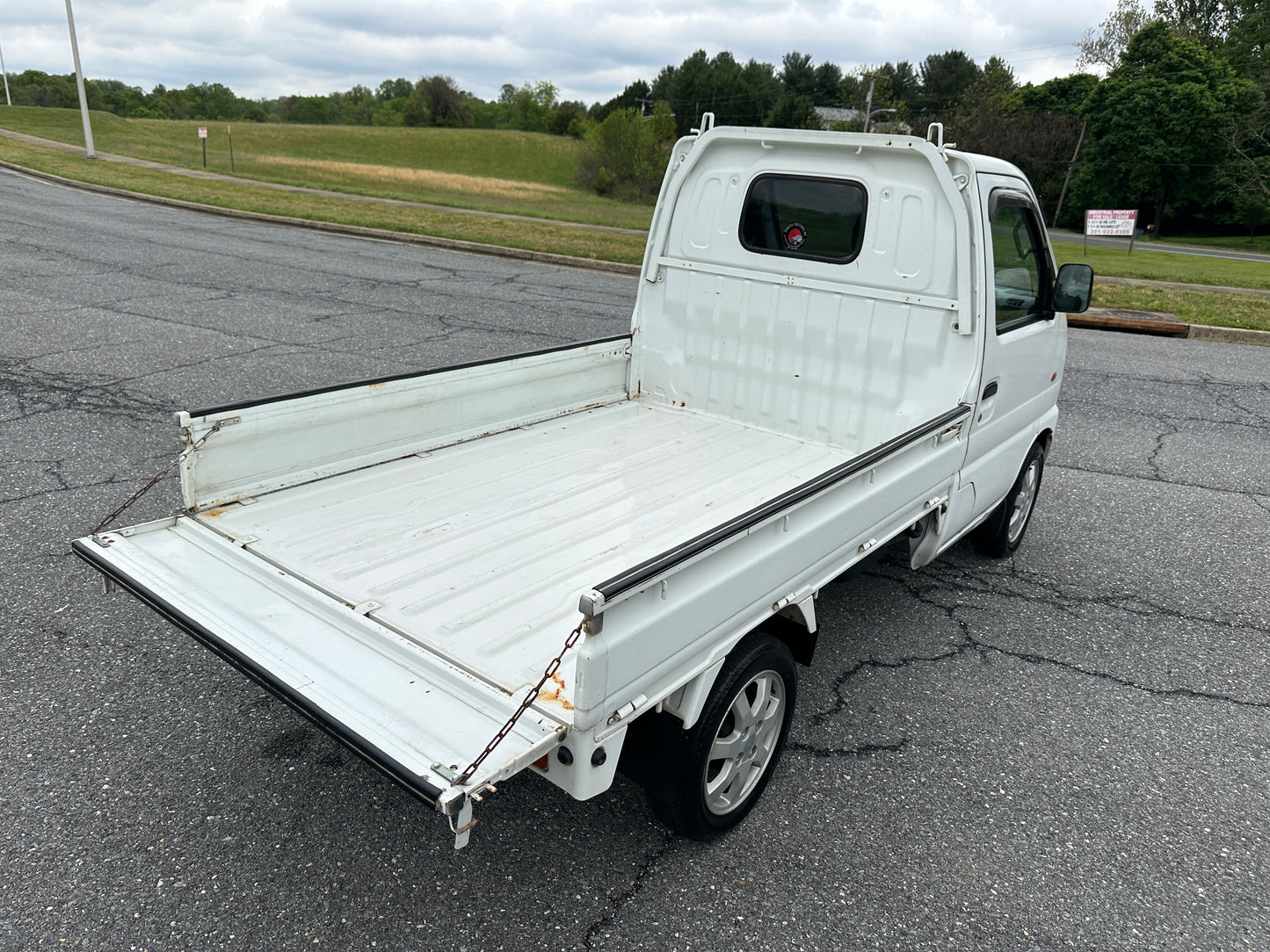 2001 SUZUKI CARRY -4WD -FUEL INJECTED -2 SPEED TRANSFERCASE -A/C — LOT#872