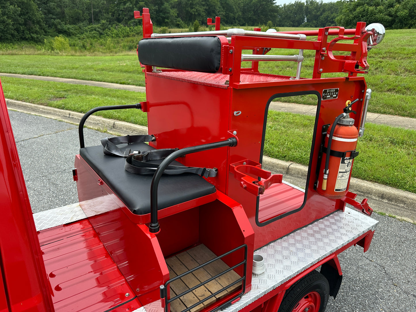 1993 DAIHATSU HIJET FIRE TRUCK 4WD V-S83P — LOT#733