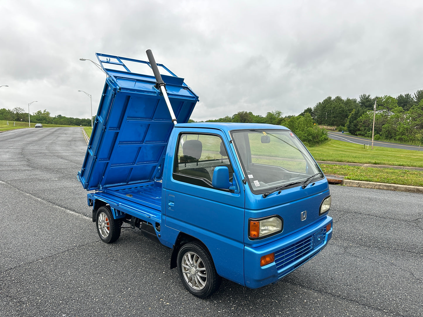 1991 HONDA ACTY ATTACK DUMP 4WD - DIFF LOCK - A/C - CUSTOM PAINTJOB — LOT#911