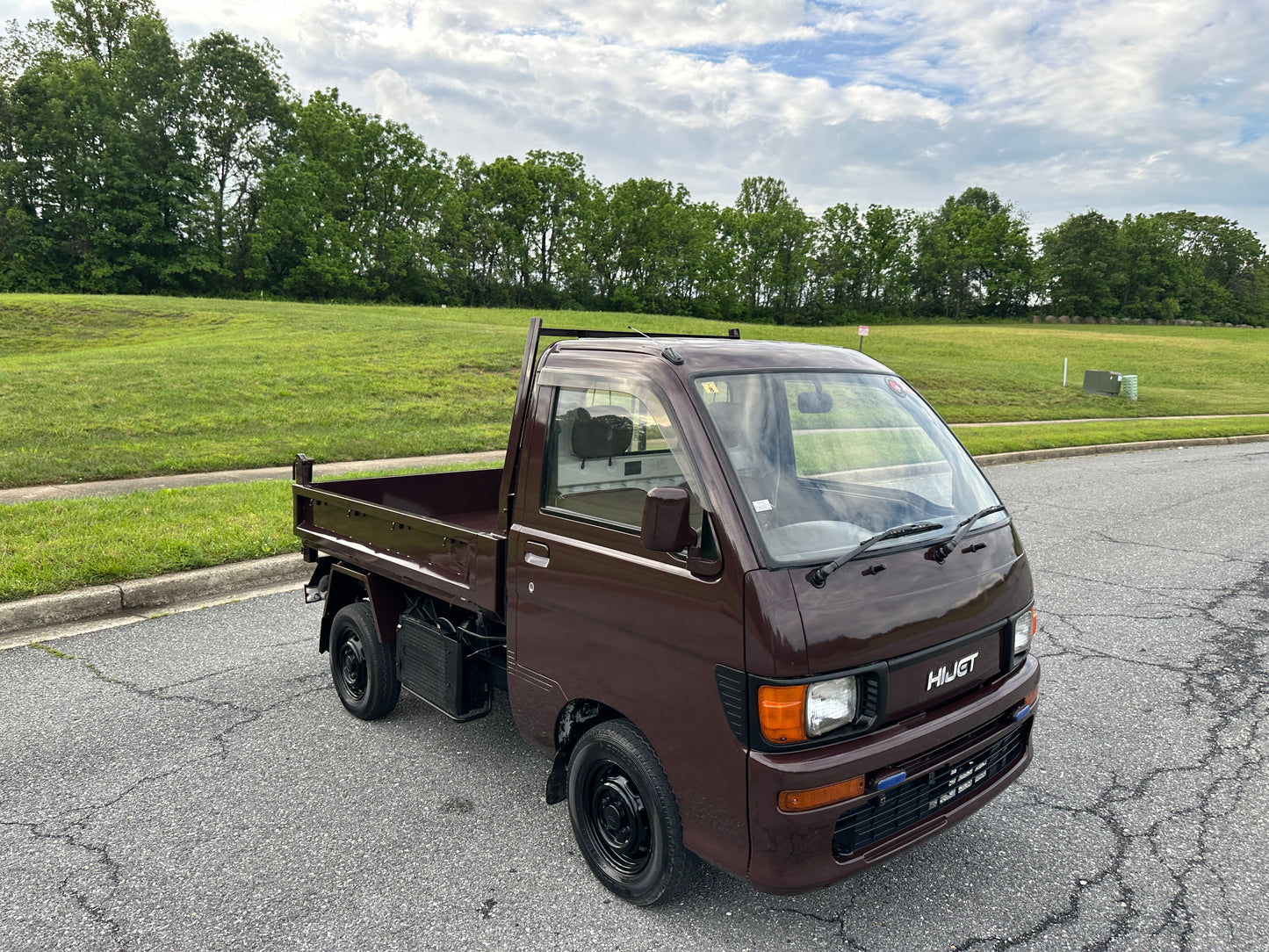 1995 DAIHATSU HIJET CLIMBER PTO DUMP - 4x4 - DIFF LOCK - 2 SPEED TRANSFER-CASE - A/C - CUSTOM PAINTJOB — LOT#912