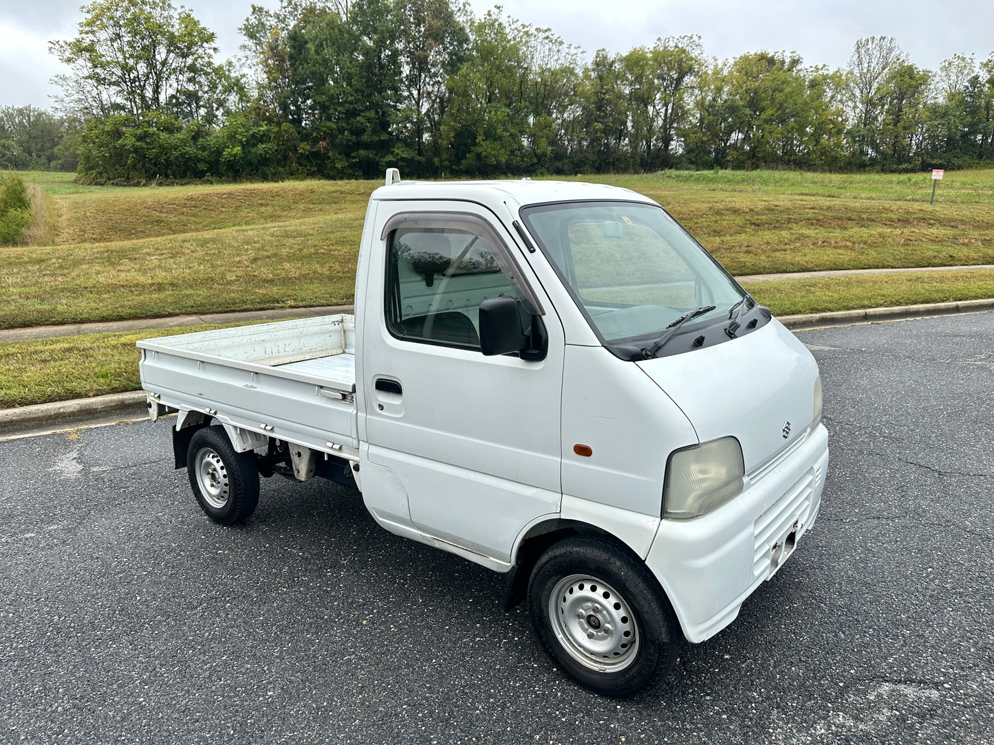 1999 SUZUKI CARRY -4WD -FUEL INJECTED -2 SPEED TRANSFER-CASE -A/C - POWER STEERING — LOT#627