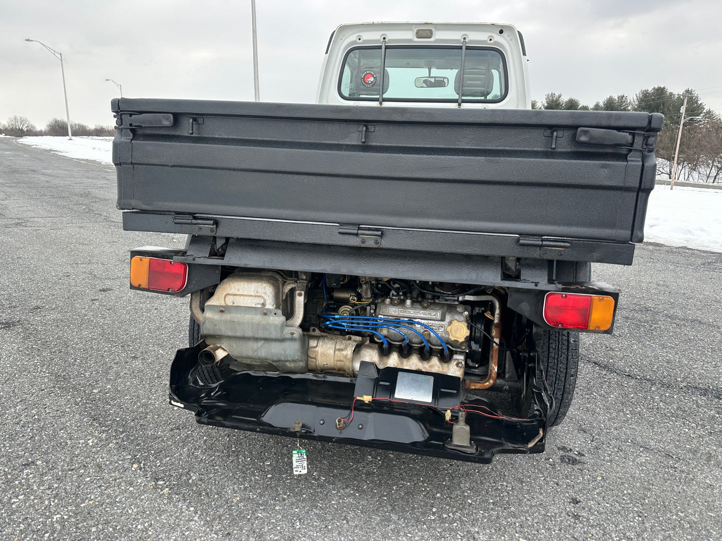 1996 SUBARU SAMBAR DUMP TRUCK - A/C - 38k Miles — LOT#781