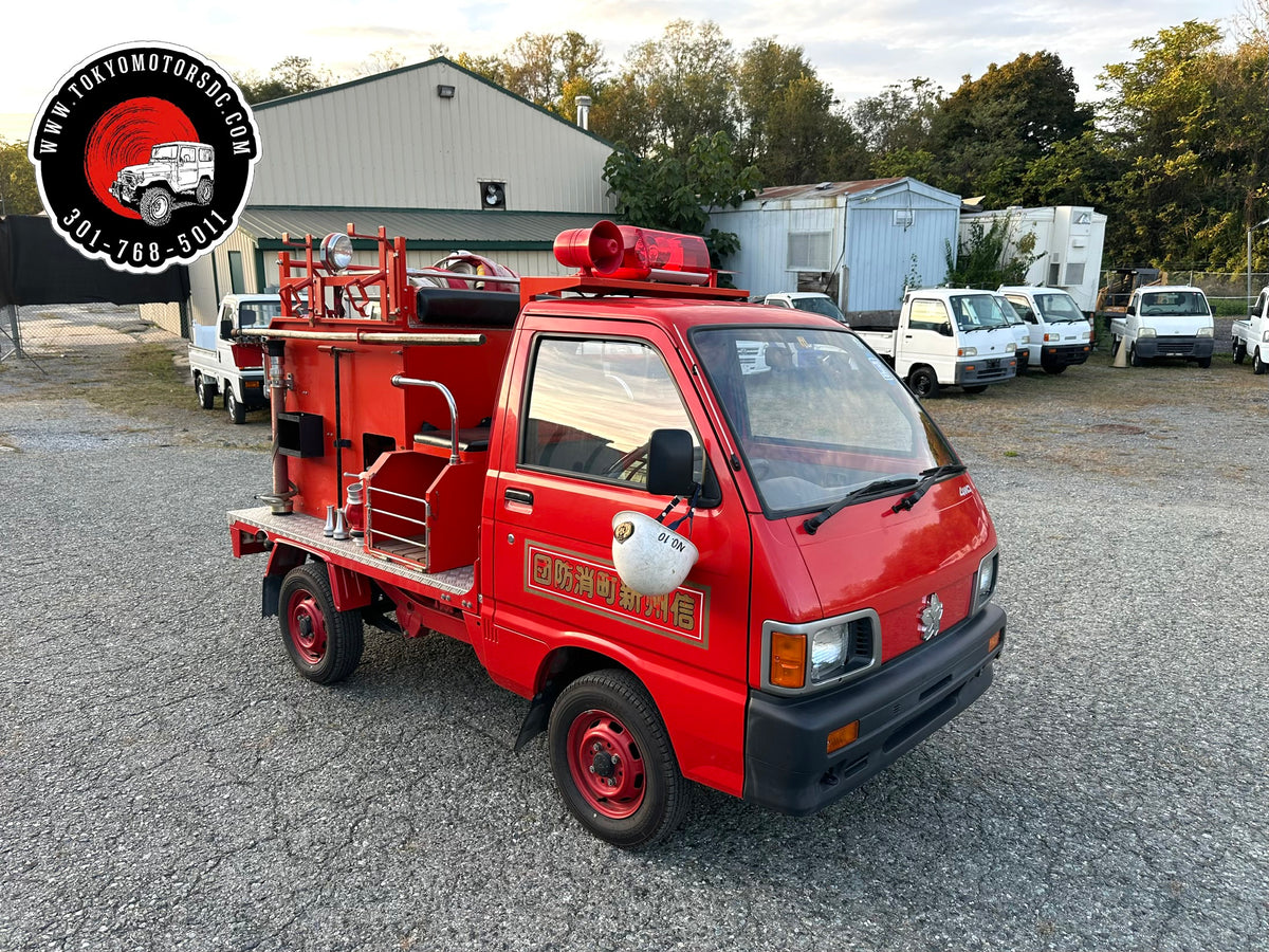 1993 DAIHATSU HIJET FIRE TRUCK 4WD - FULLY EQUIPPED - 2,307 Miles — LOT#982