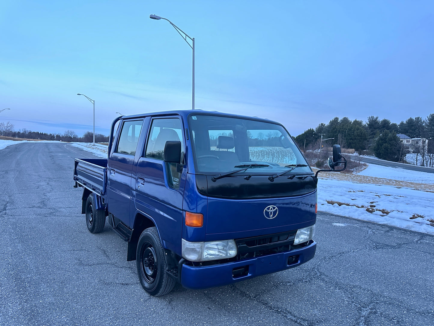 2000 TOYOTA TOYOACE LY162 DOUBLE-CAB - 4WD - DIESEL — LOT#775