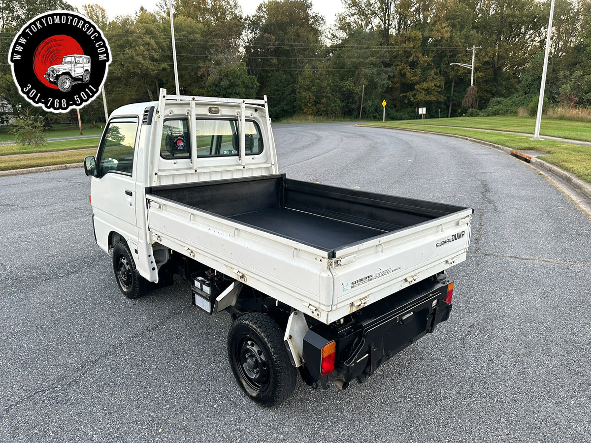 1998 SUBARU SAMBAR 3-WAY DUMP 4WD - 5,485 MILES — LOT#953