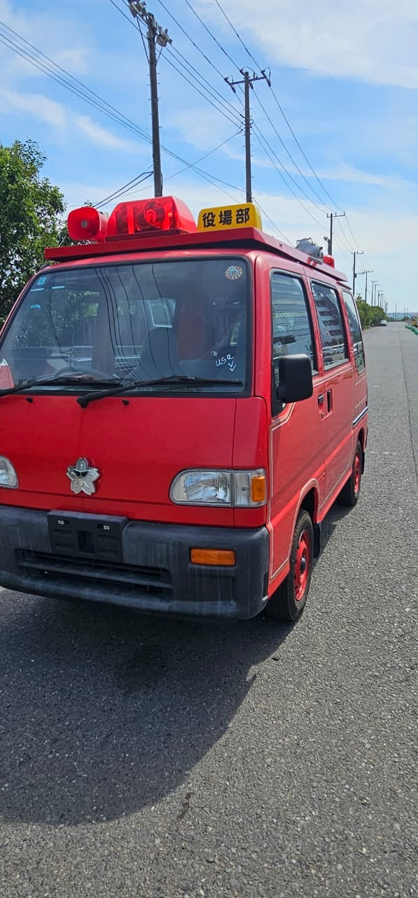 RARE FIRE VAN - 1997 SUBARU SAMBAR DIAS 4WD - FULLY EQUIPPED