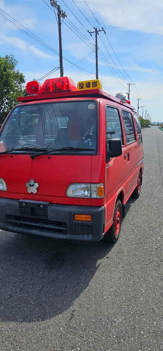 RARE FIRE VAN - 1997 SUBARU SAMBAR DIAS 4WD - FULLY EQUIPPED