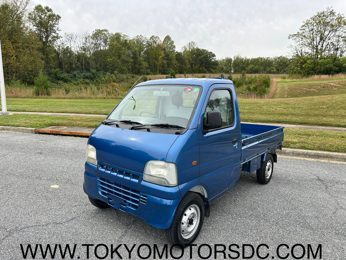 2000 SUZUKI CARRY 4WD - AUTOMATIC TRANSMISSION - AIR CONDITIONING - CUSTOM PAINTED— LOT#975