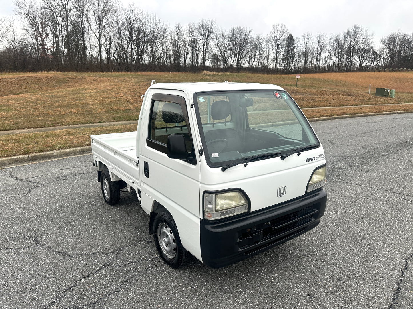 1998 HONDA ACTY ATTACK 4WD - DIFF LOCK - 19K MILES — LOT#710
